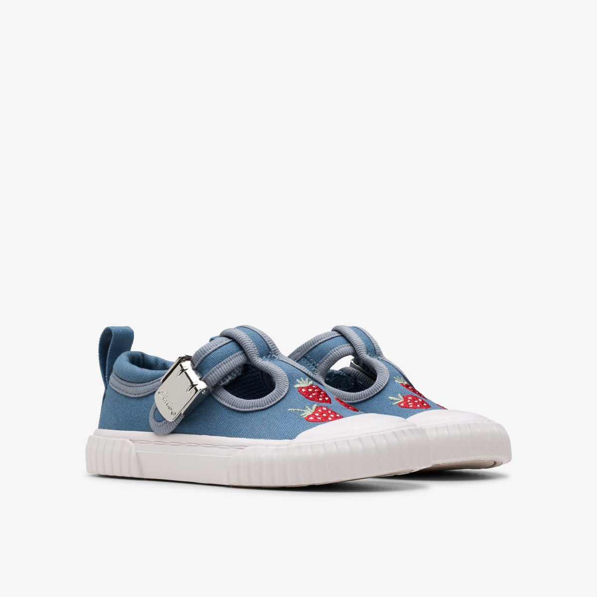 Clarks Latest / Foxing Berry Toddler Blue Canvas