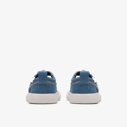 Clarks Latest / Foxing Berry Toddler Blue Canvas