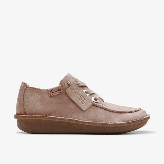 Clarks Hot Sale / Funny Dream Light Pink Suede