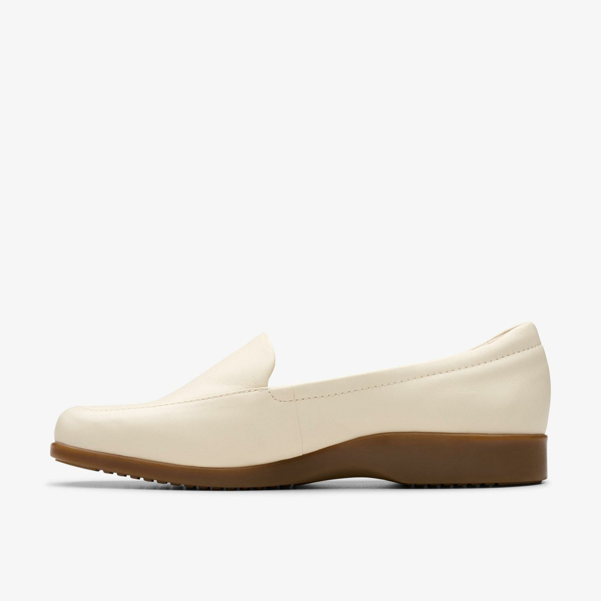 Clarks Popular / Georgia Cream Leather
