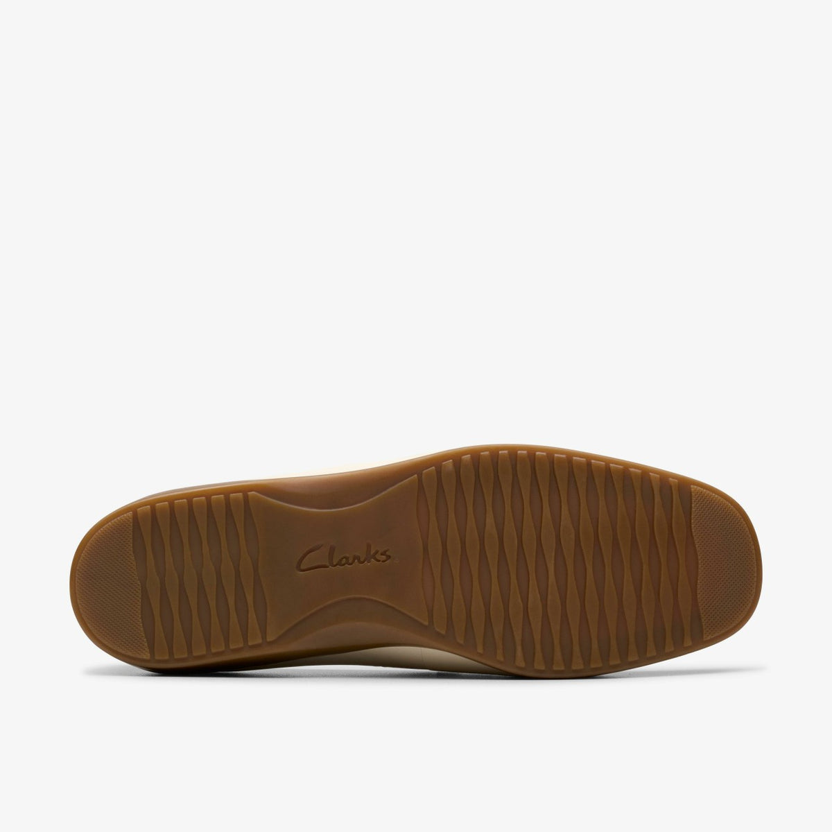 Clarks Popular / Georgia Cream Leather