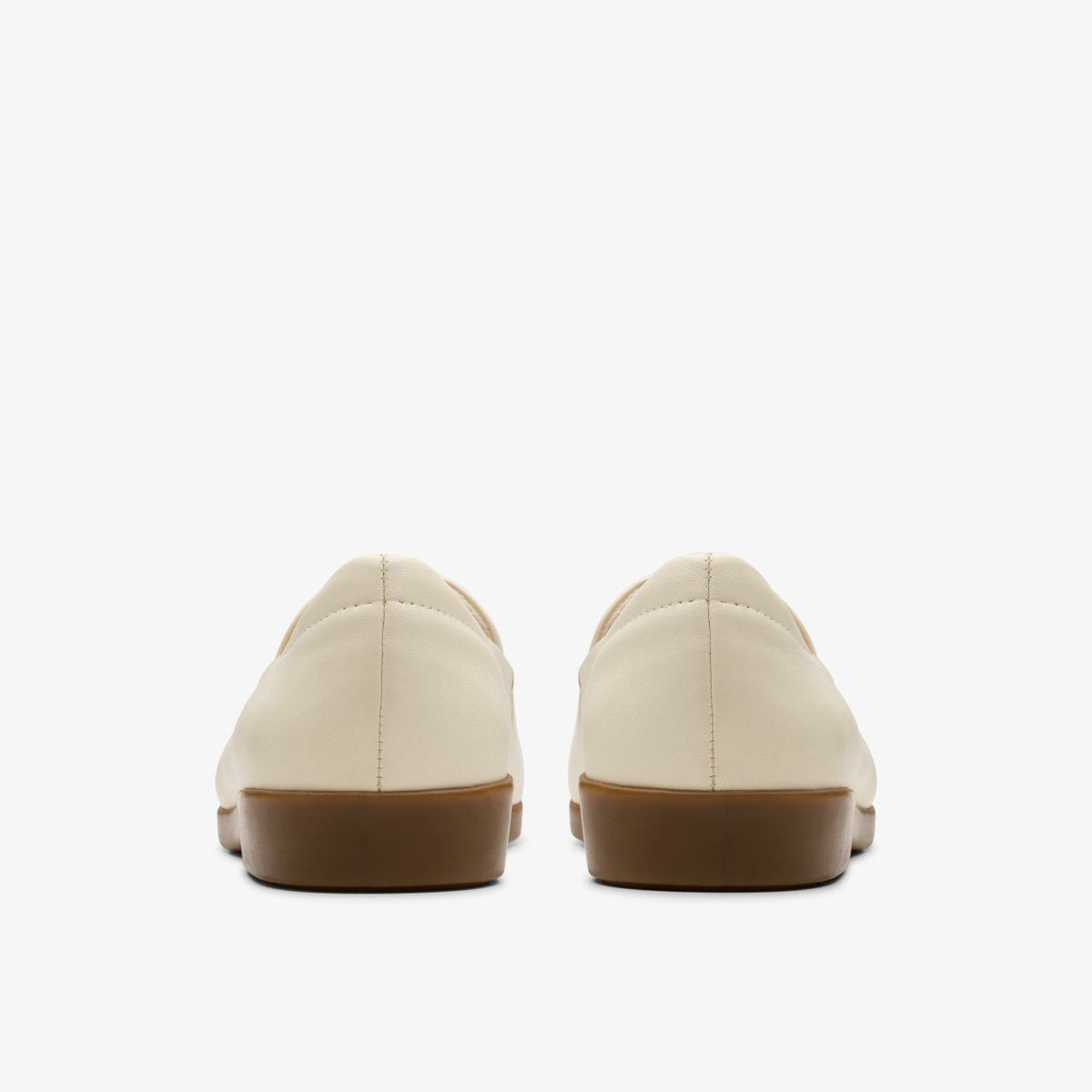 Clarks Popular / Georgia Cream Leather
