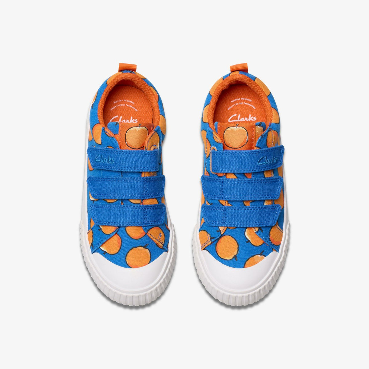 Clarks Customer Favorite / Roald Dahl James & the Giant Peach Foxing Air Kid Blue Canvas