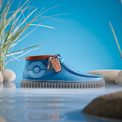 Clarks Top Pick / Torhill Explore Blue Leather