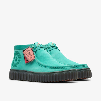 Clarks Exclusive / Torhill Explore Turquoise Suede