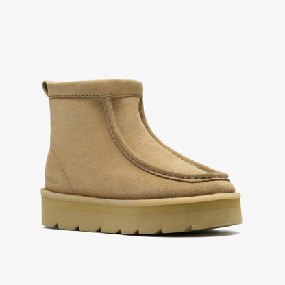 Clarks Best Price / Meare Rooey Dark Sand Warmlined