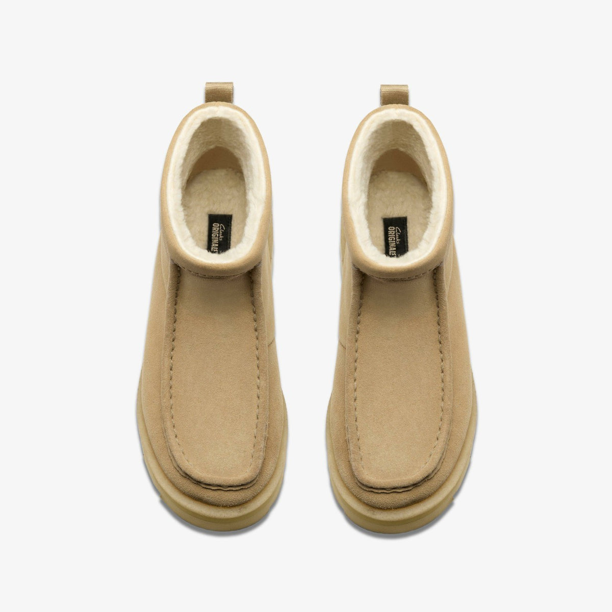 Clarks Best Price / Meare Rooey Dark Sand Warmlined