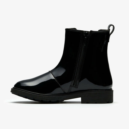 Clarks Top Pick / Astrol Orin Kid Black Patent