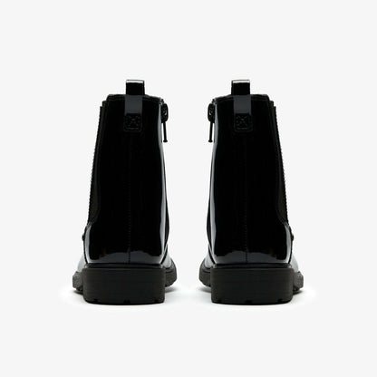 Clarks Top Pick / Astrol Orin Kid Black Patent