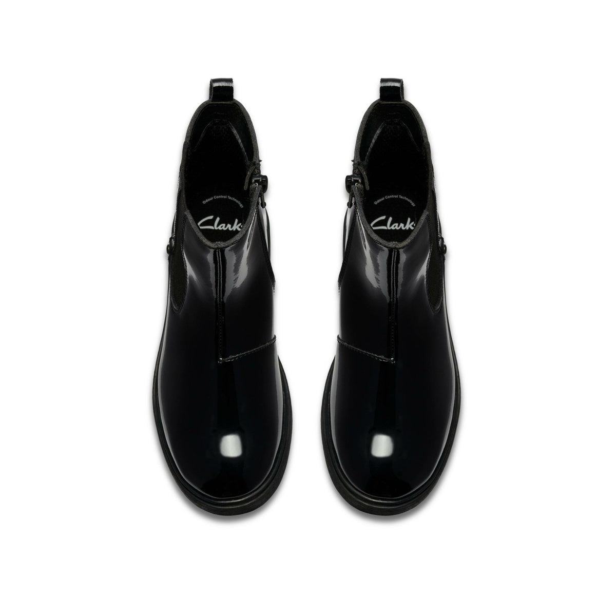 Clarks Top Pick / Astrol Orin Kid Black Patent