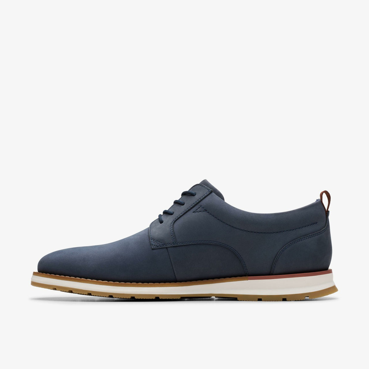 Clarks Recommended / Lapford Lace Navy Nubuck