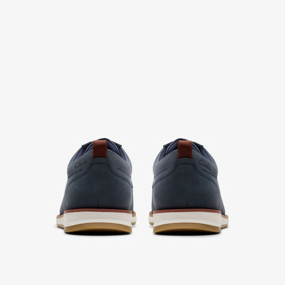 Clarks Recommended / Lapford Lace Navy Nubuck