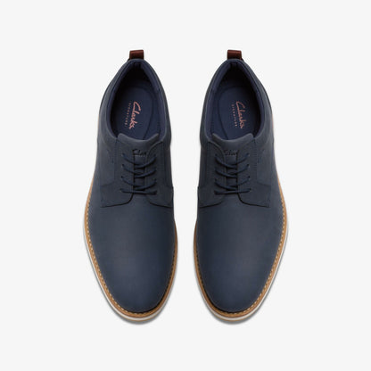 Clarks Recommended / Lapford Lace Navy Nubuck