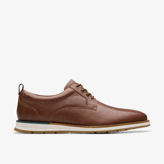 Clarks Recommended / Lapford Lace Tan Leather