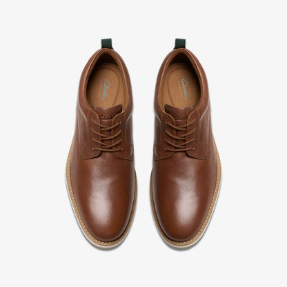 Clarks Recommended / Lapford Lace Tan Leather