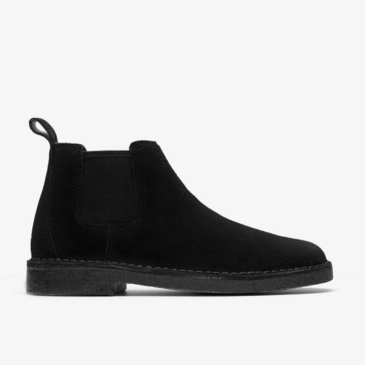Clarks Signature / Desert Chelsea Black Suede