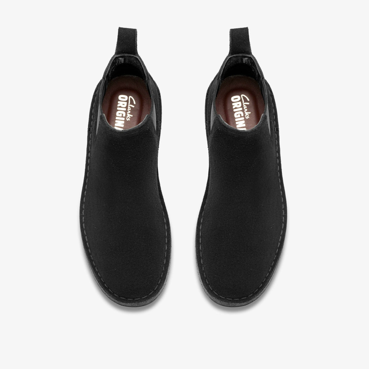 Clarks Signature / Desert Chelsea Black Suede