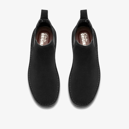 Clarks Signature / Desert Chelsea Black Suede