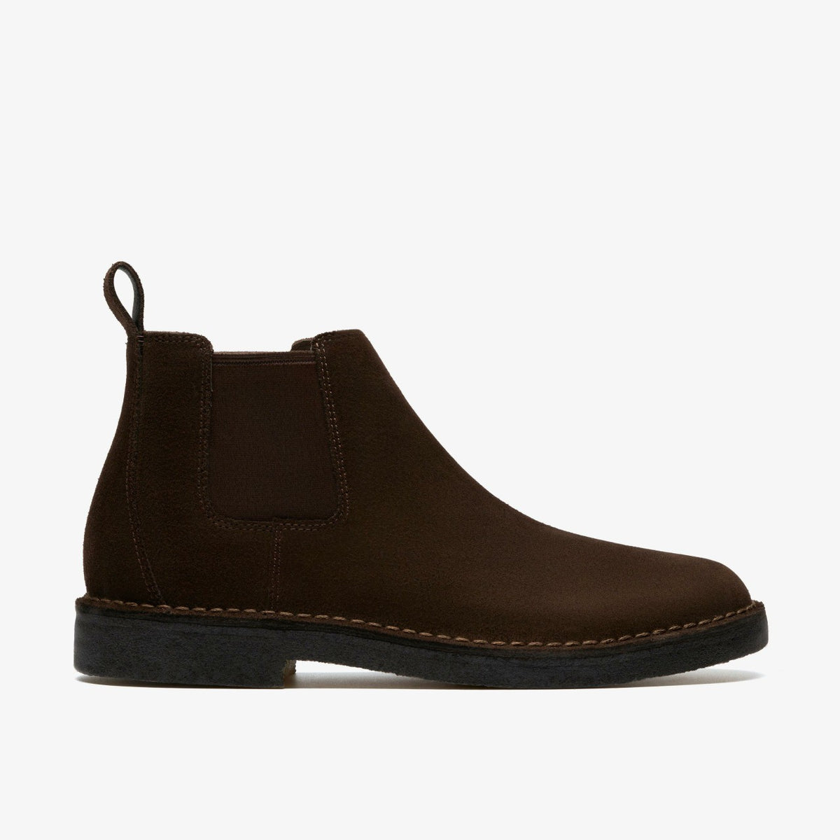 Clarks Discount / Desert Chelsea Dark Brown Suede