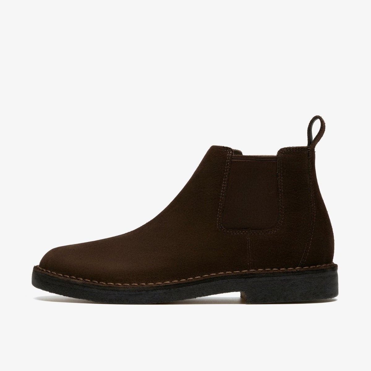Clarks Discount / Desert Chelsea Dark Brown Suede