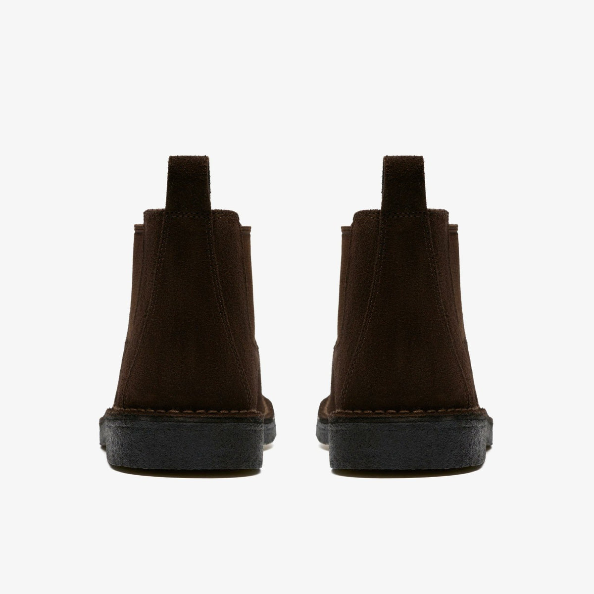Clarks Discount / Desert Chelsea Dark Brown Suede