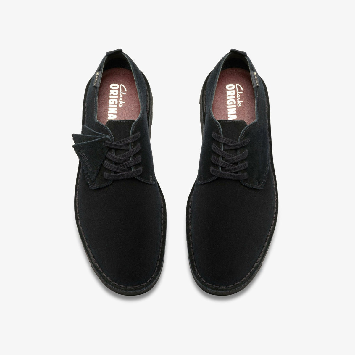 Clarks Quality / Desert London GORE-TEX Black Suede