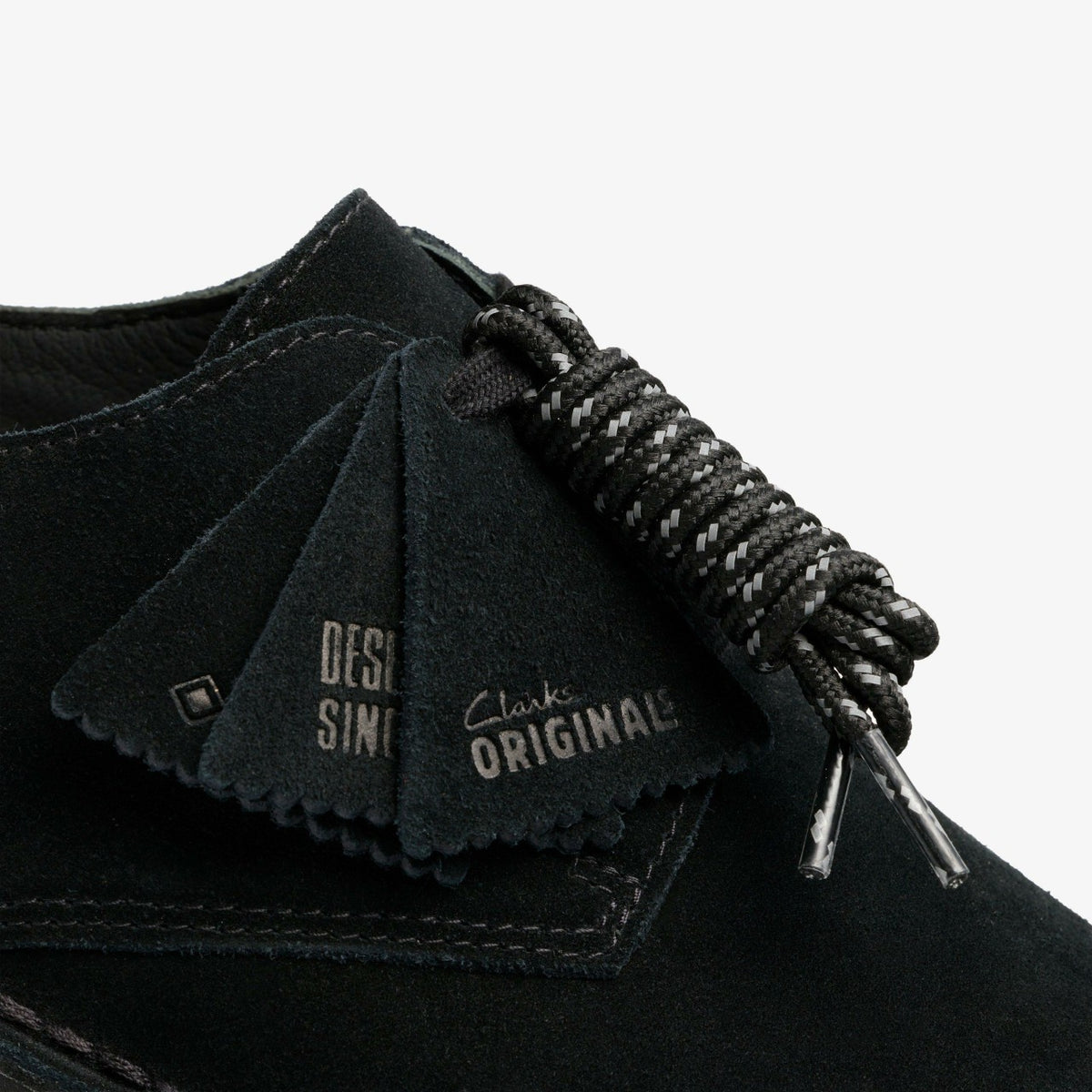 Clarks Quality / Desert London GORE-TEX Black Suede