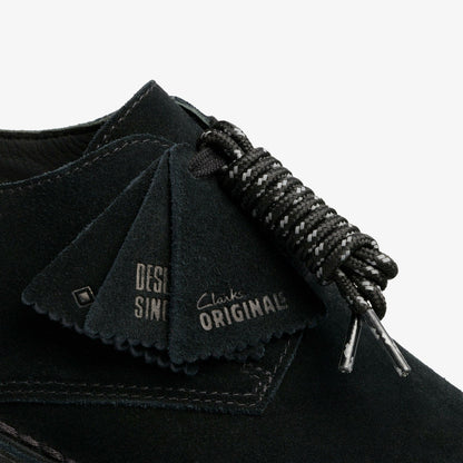 Clarks Quality / Desert London GORE-TEX Black Suede