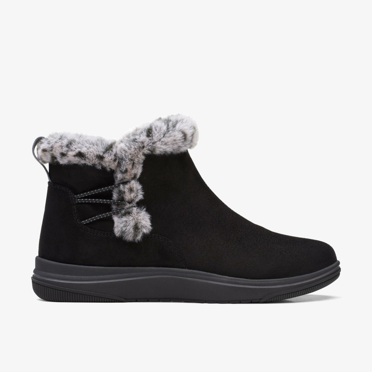 Clarks Best Seller / Brinkley Fur Black