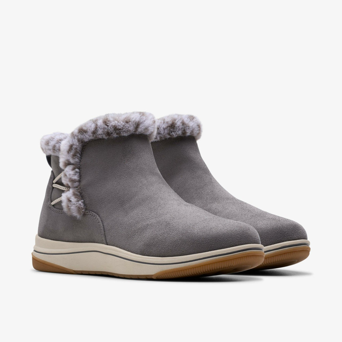 Clarks Hot Sale / Brinkley Fur Dark Grey