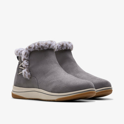 Clarks Hot Sale / Brinkley Fur Dark Grey