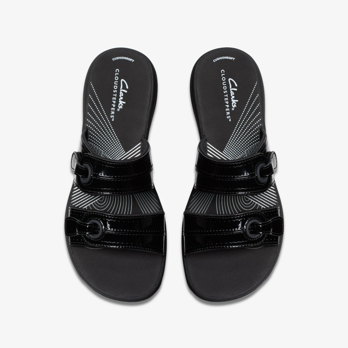 Clarks Recommended / Brinkley Maye Black Patent