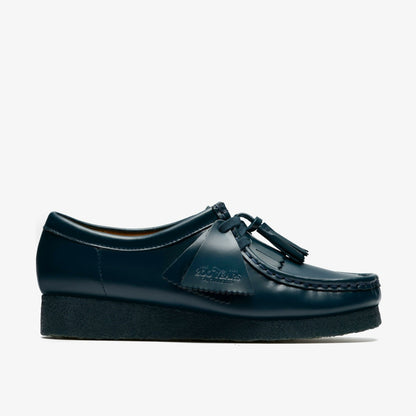 Clarks Top Pick / Wallabee Dark Teal Leather