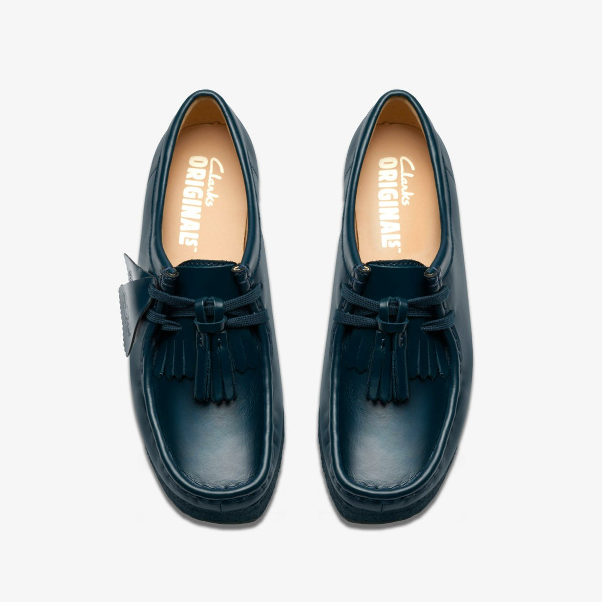 Clarks Top Pick / Wallabee Dark Teal Leather