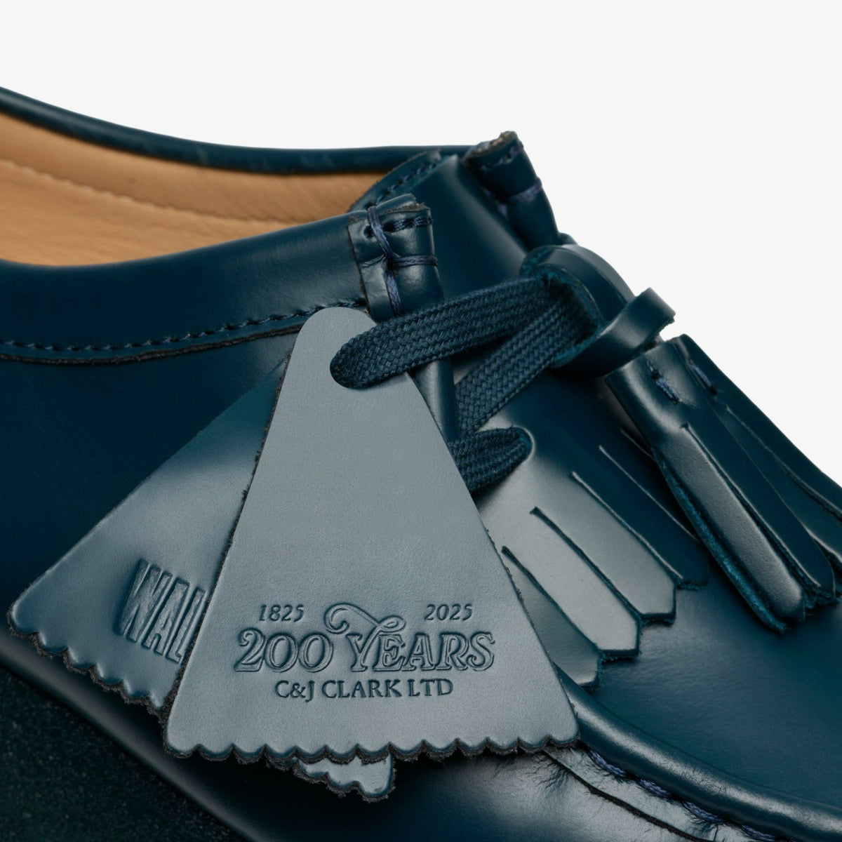 Clarks Top Pick / Wallabee Dark Teal Leather