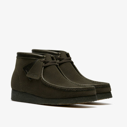 Clarks Best Price / Wallabee Boot Loden Green Suede