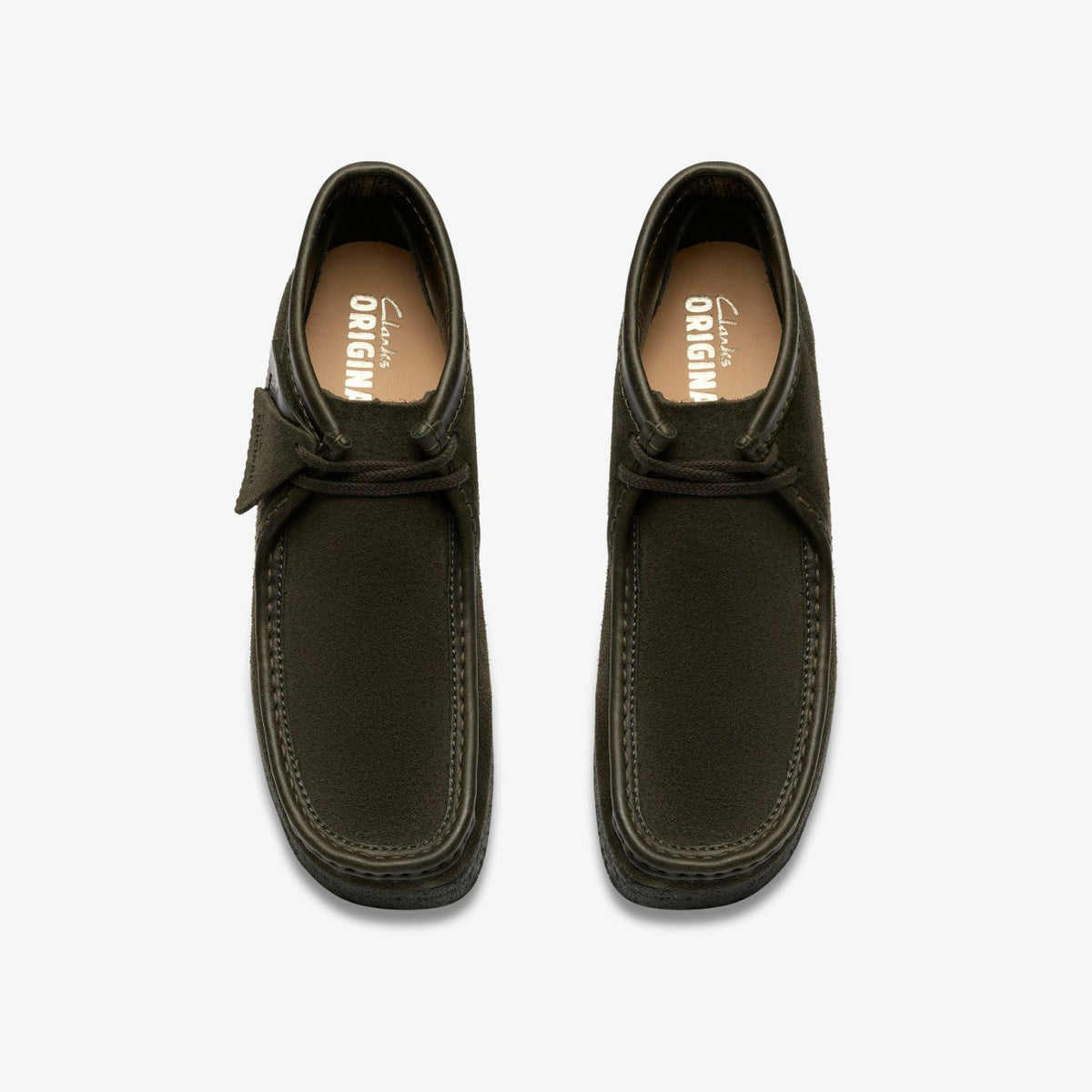 Clarks Best Price / Wallabee Boot Loden Green Suede