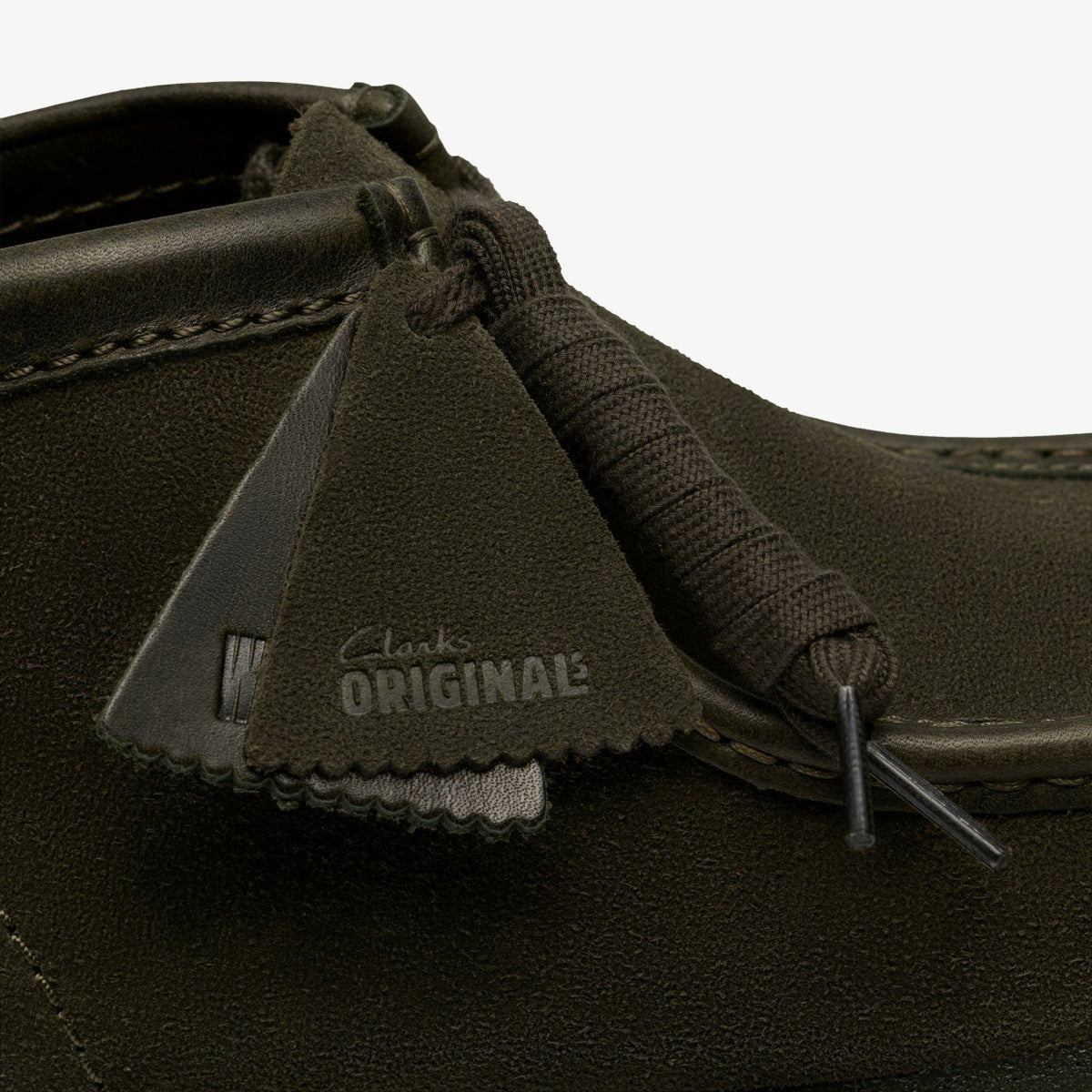 Clarks Best Price / Wallabee Boot Loden Green Suede