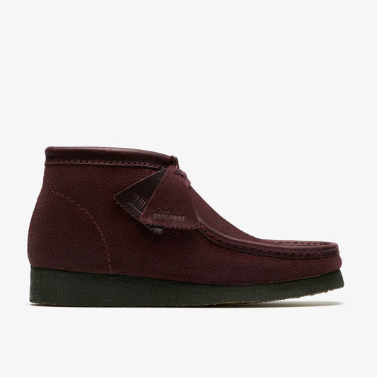 Clarks Best Seller / Wallabee Boot Purple Grape Suede