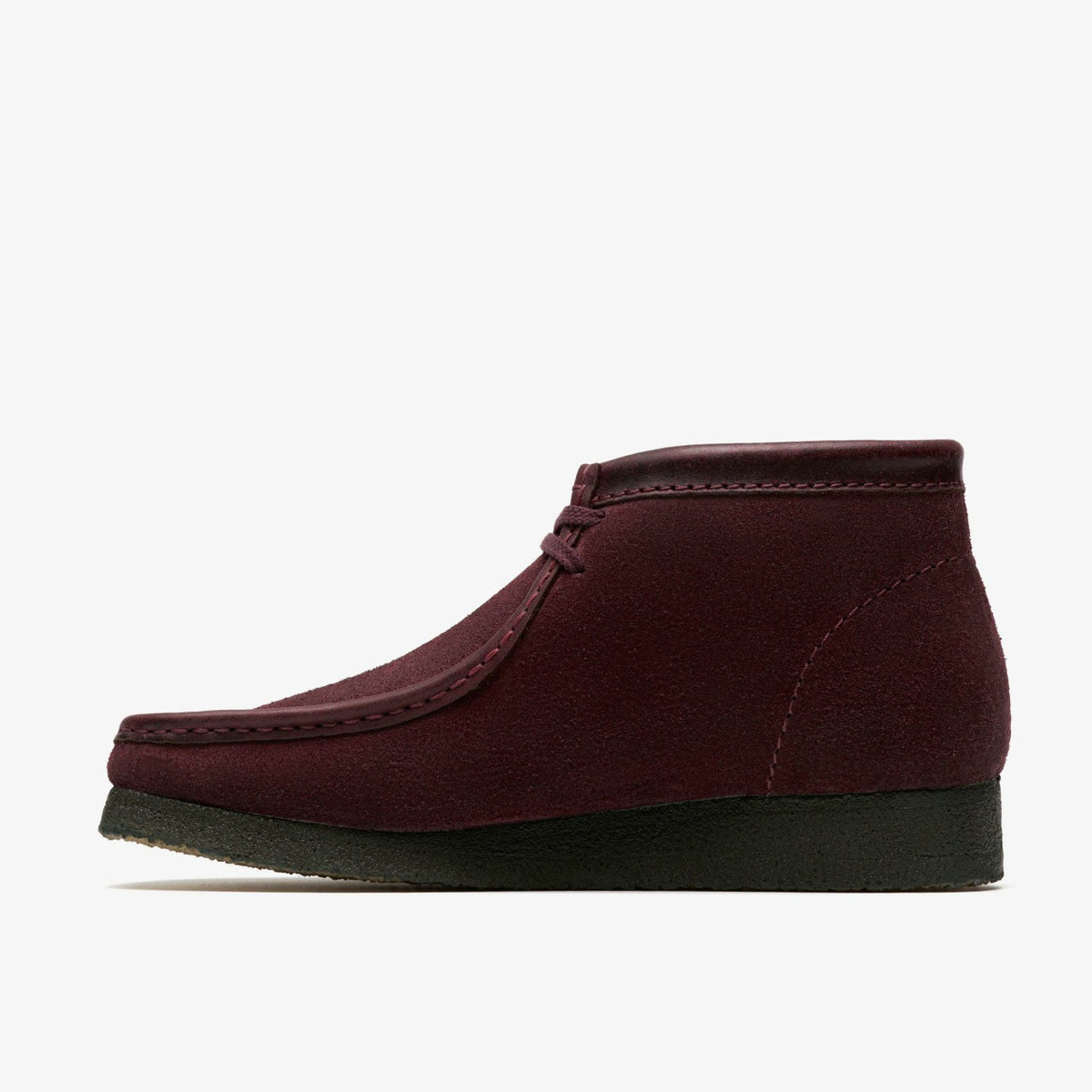 Clarks Best Seller / Wallabee Boot Purple Grape Suede