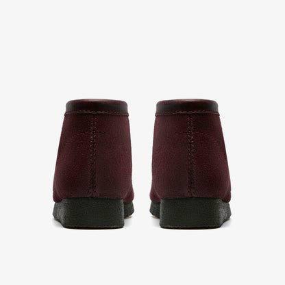 Clarks Best Seller / Wallabee Boot Purple Grape Suede
