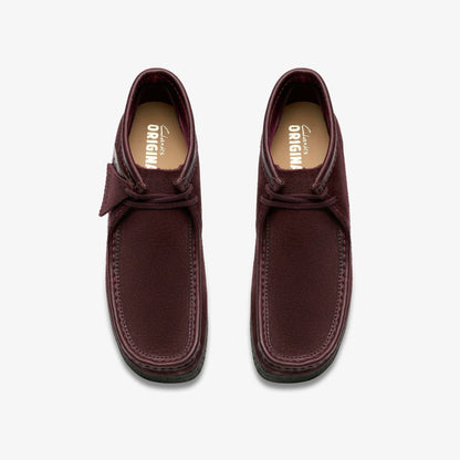 Clarks Best Seller / Wallabee Boot Purple Grape Suede