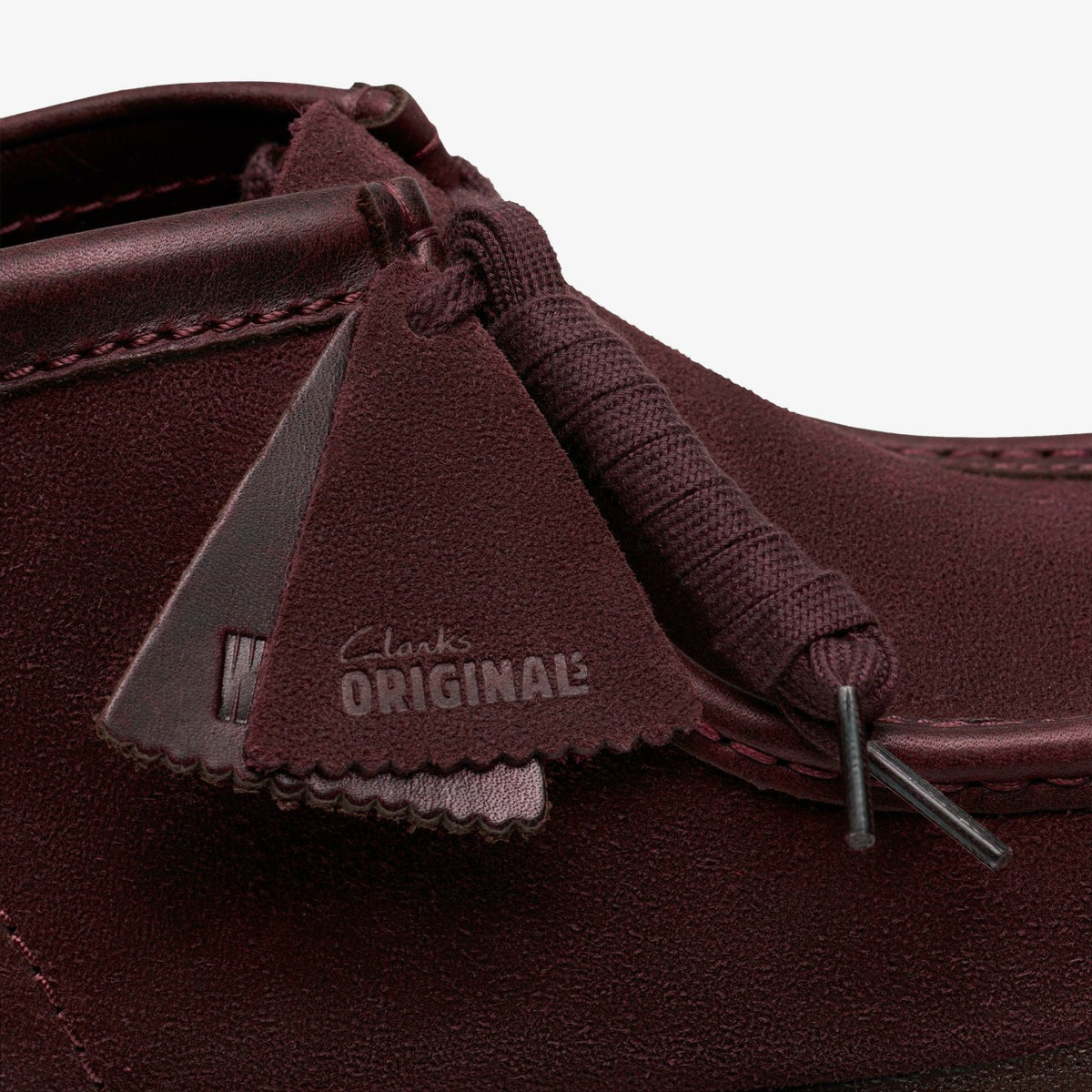 Clarks Best Seller / Wallabee Boot Purple Grape Suede