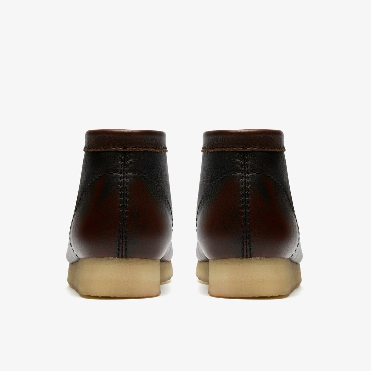 Clarks Essential / Wallabee Boot Dark Tan Combination