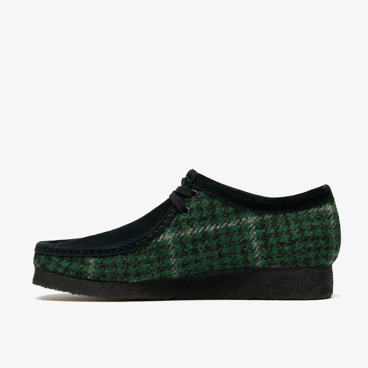 Clarks Essential / Wallabee Green Tweed Combination