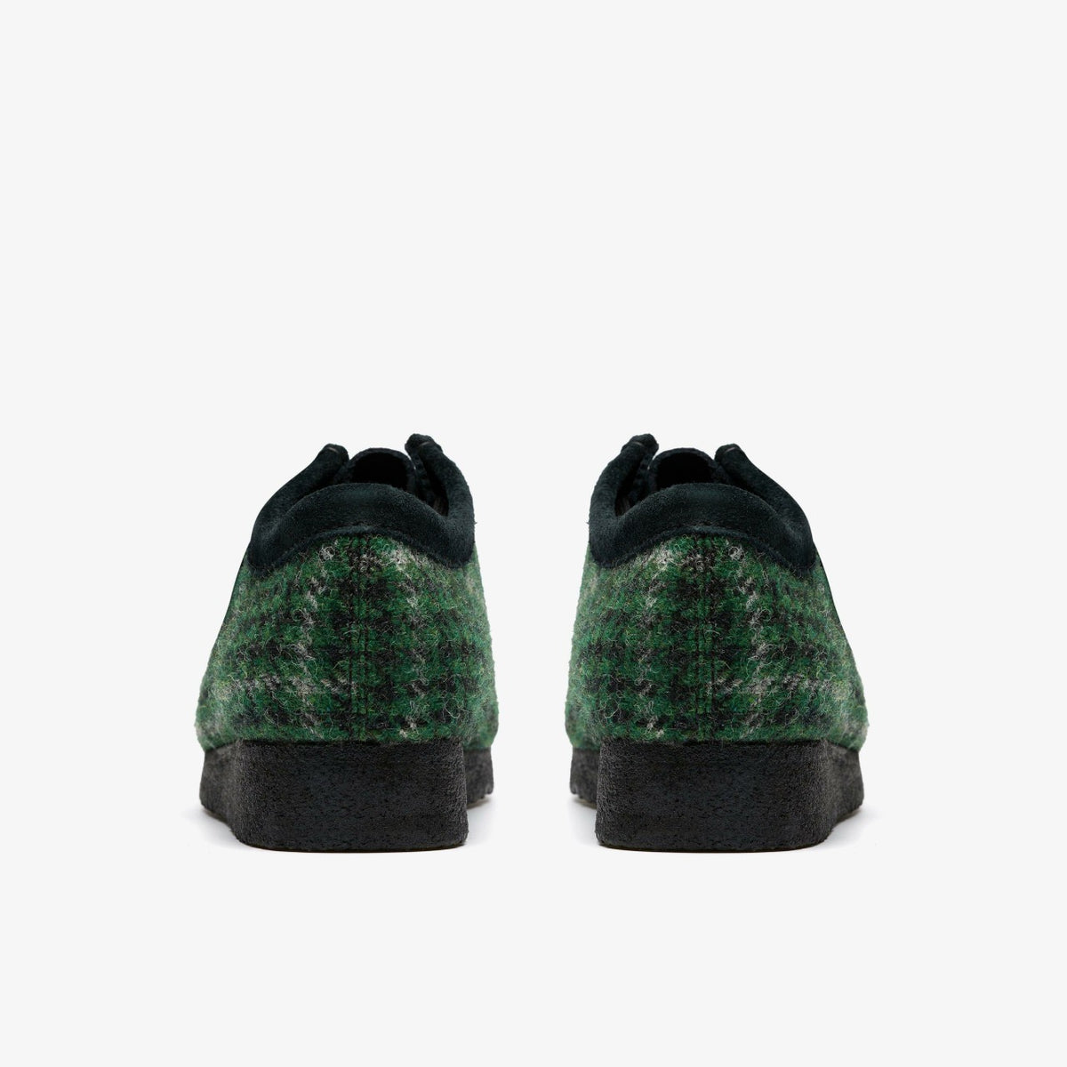 Clarks Essential / Wallabee Green Tweed Combination