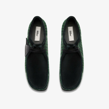 Clarks Essential / Wallabee Green Tweed Combination