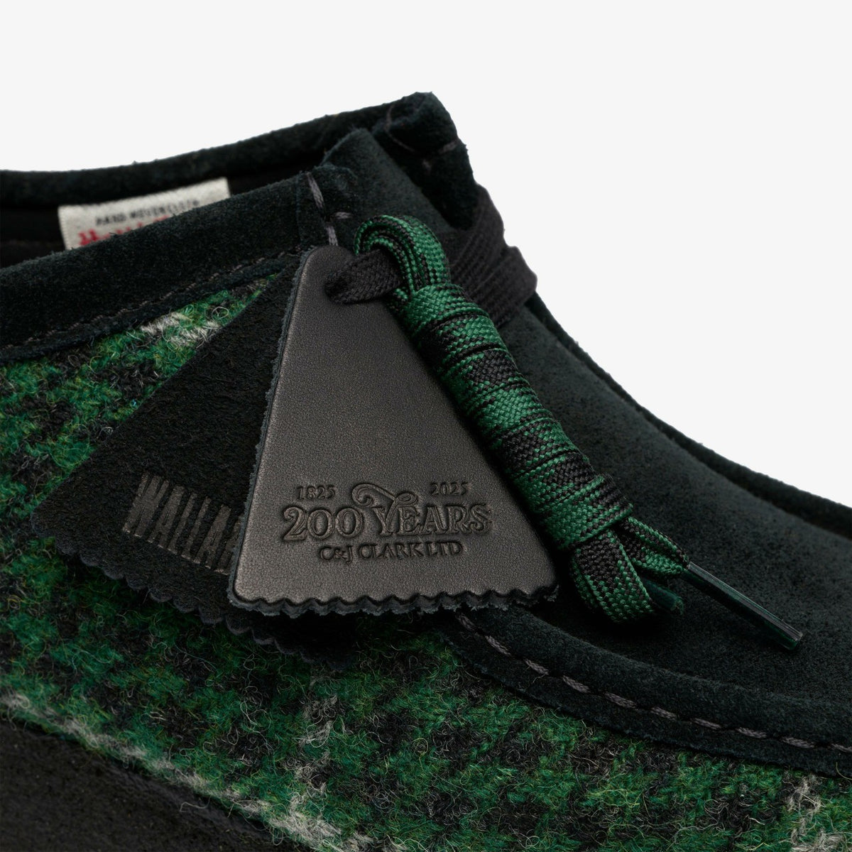 Clarks Essential / Wallabee Green Tweed Combination