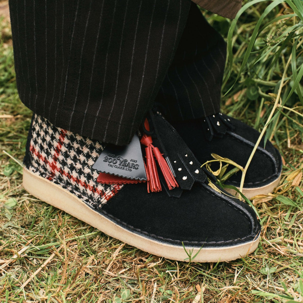 Clarks Discount / Desert Trek Black Tweed Combination