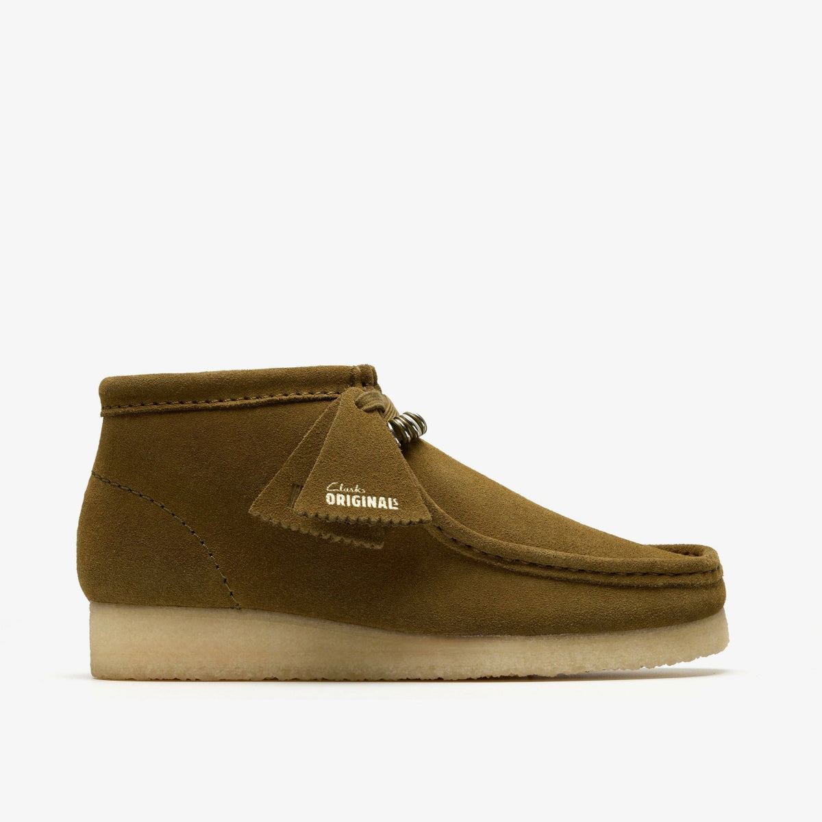 Clarks Latest / Wallabee Boot Green Suede